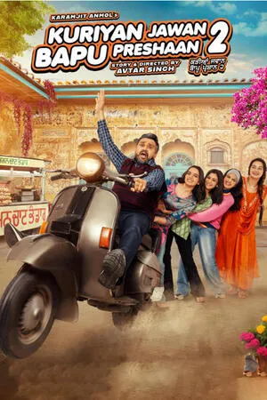 Kuriyan Jawan Baapu Preshaan 2 2025 Punjabi HD Poster Download - Filmyzilla