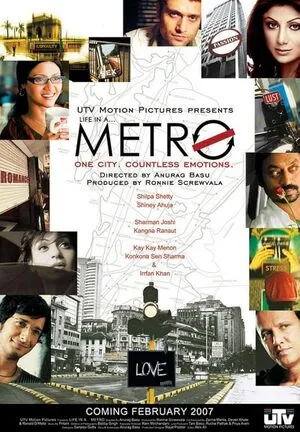 Life in a Metro 2007 Hindi HD Poster Download - Filmyzilla
