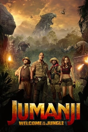 Jumanji: Welcome to the Jungle (2017) Dual Audio Hindi Full Movie ORG - 1.1GB HD Poster Download - Filmyzilla