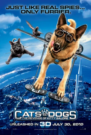 Cats & Dogs: The Revenge of Kitty Galore 2010 Hindi Dual Audio HD Poster Download - Filmyzilla