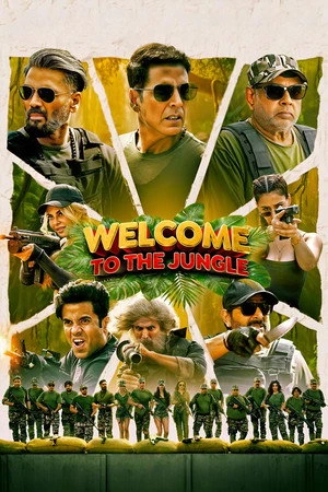 Welcome to the Jungle 2026 Hindi Audio HD Poster Download - Filmyzilla