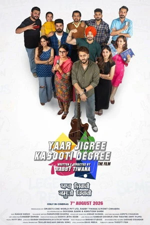 Yaar Jigree Kasooti Degree 2026 Punjabi Dual Audio HD Poster Download - Filmyzilla